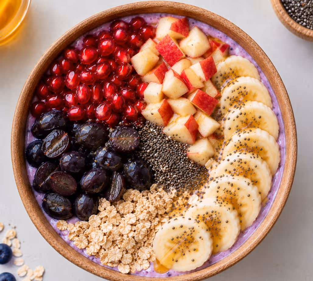 Nourishing fresh antioxidant bowl